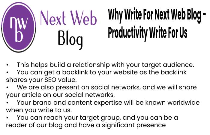 next web why write 