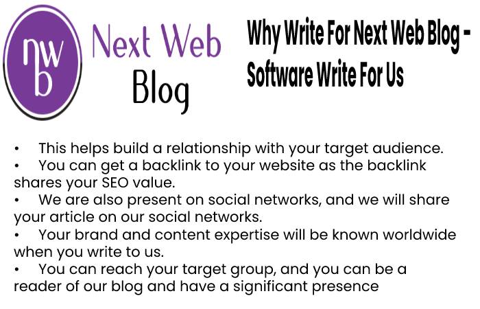 next web why write 