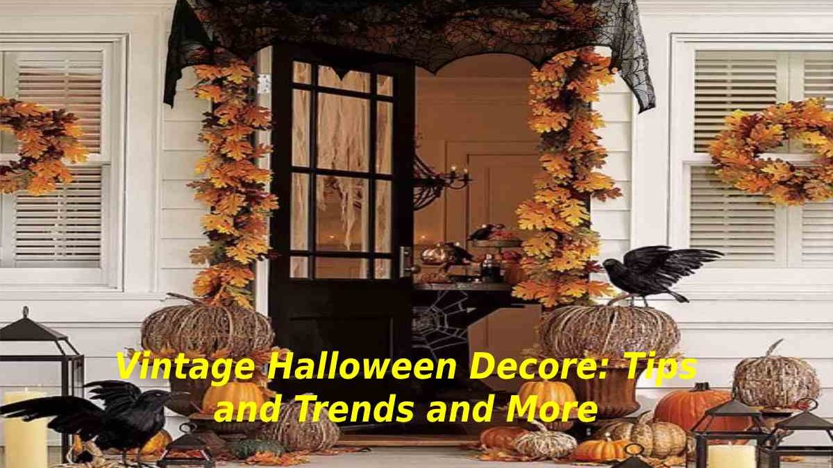 Vintage Halloween Decore: Tips and Trends and More