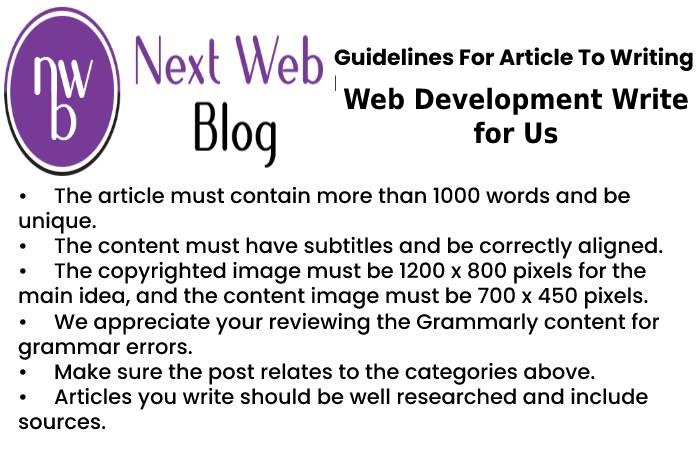 next web blog Guidelines