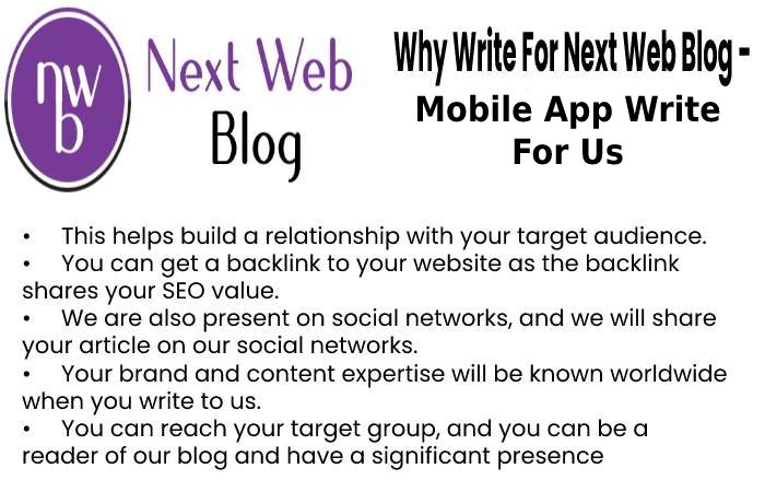 next web blog why write for us