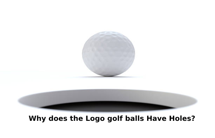 Logo golf balls Have Holes