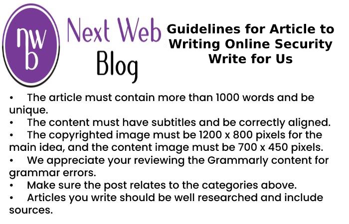 next web blog Guidelines 