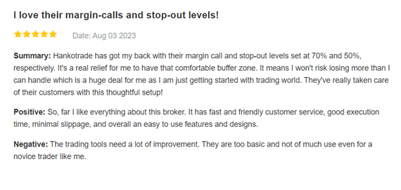 Hankotrade Customer Testimonials on Slashdot.org 3