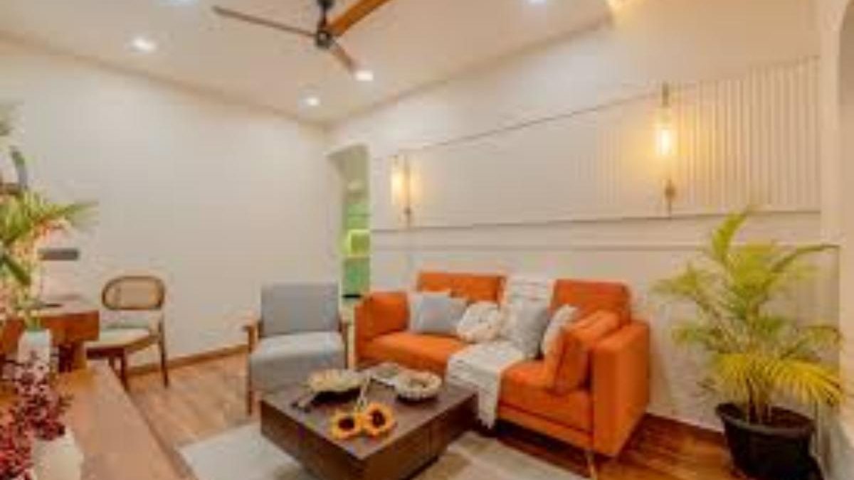 How to Combine an Orange couch